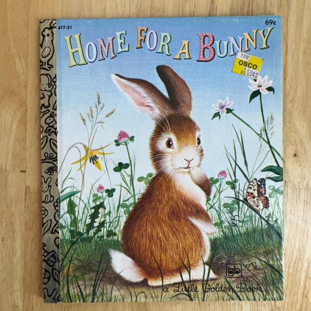Home for a Bunny Little Golden Book Vintage Childrens Story Book 1980 - Picture 1 of 4